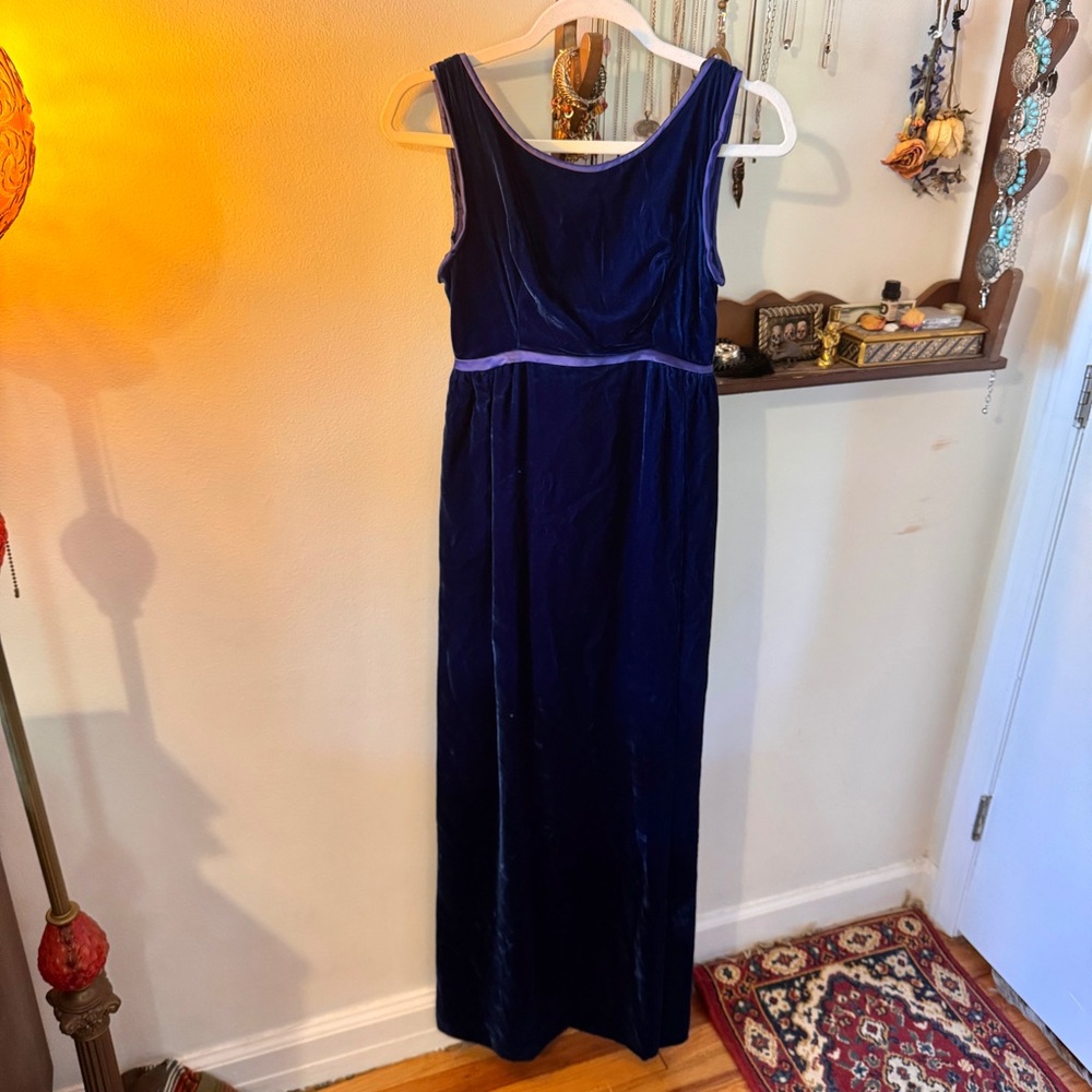 60's Velvet Gown